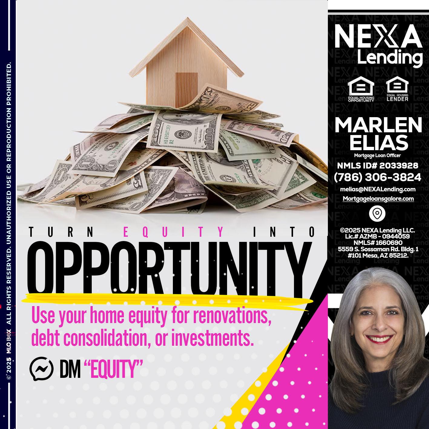 opportunity - Marlen Elias -Mortgage Loan Officer