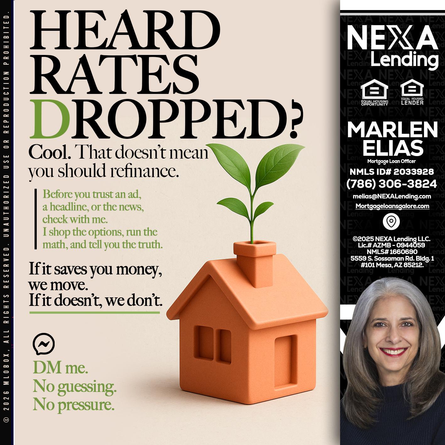 HEARD RATES - Marlen Elias -Mortgage Loan Officer