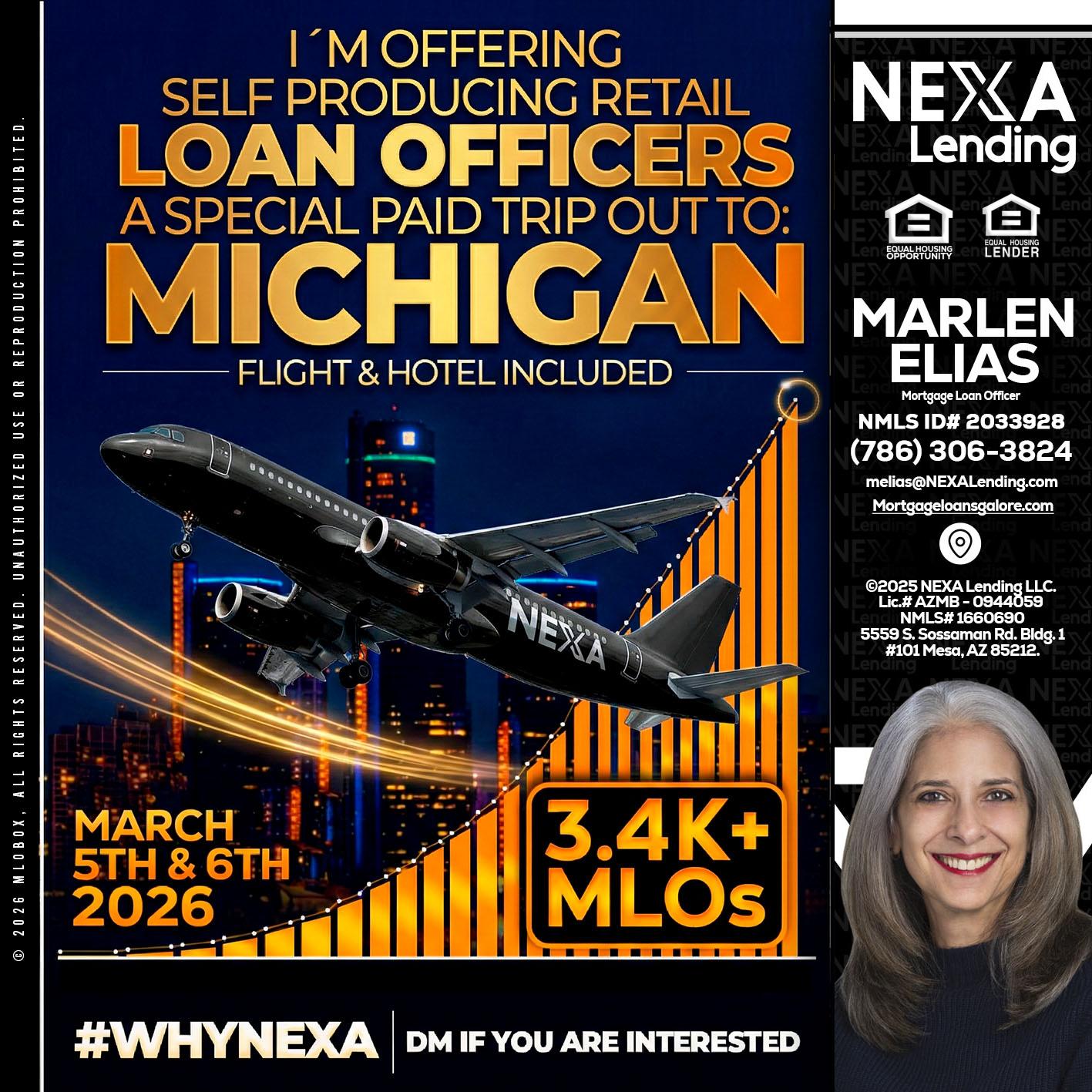 MICHIGAN - Marlen Elias -Mortgage Loan Officer