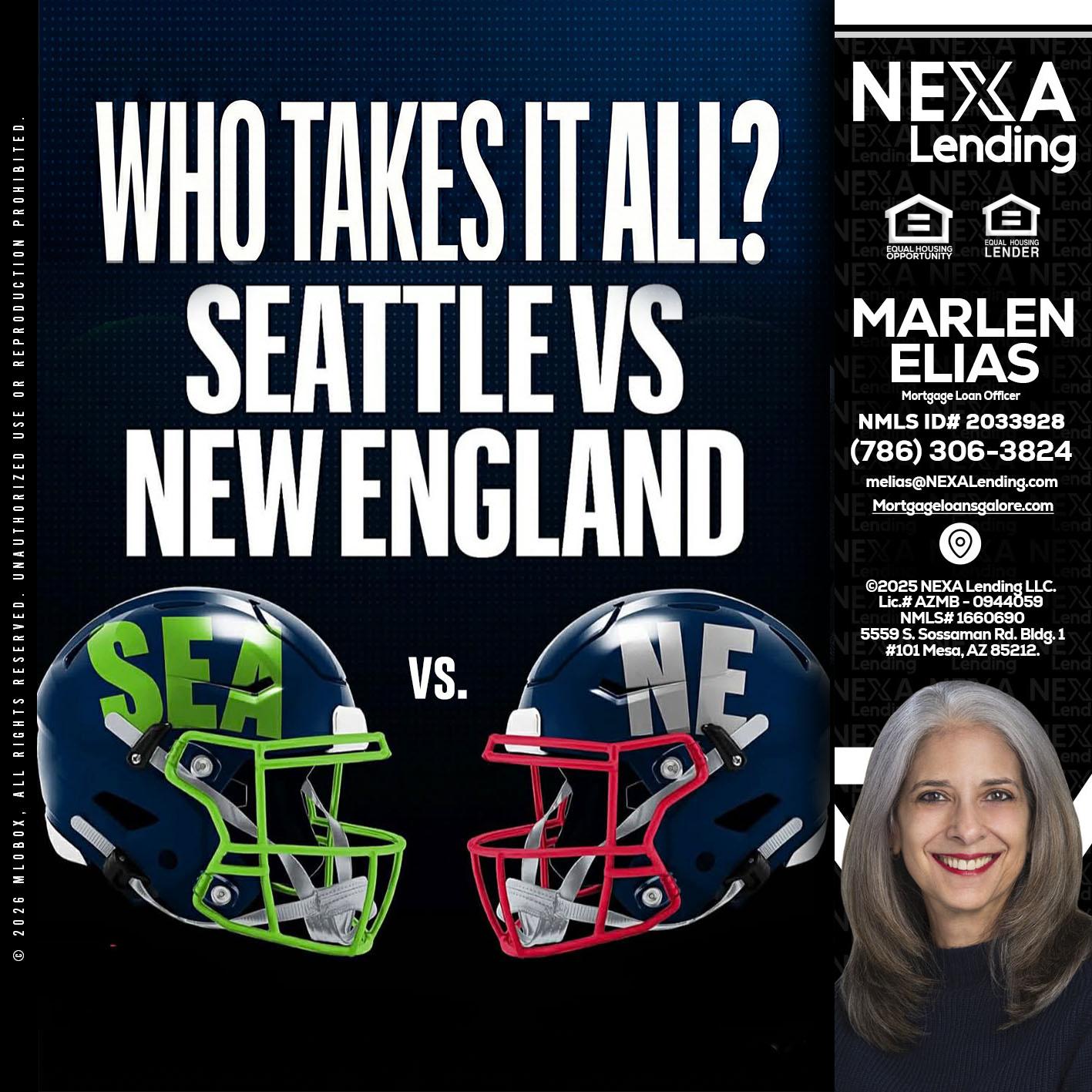 WHO TAKE IT ALL? - Marlen Elias -Mortgage Loan Officer