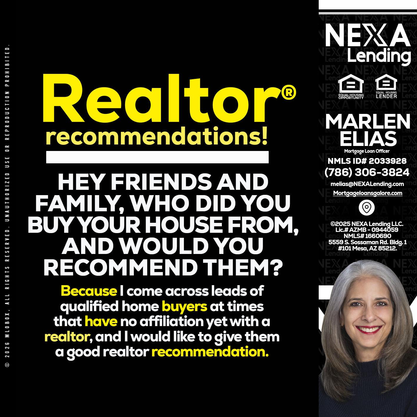 REALTOR - Marlen Elias -Mortgage Loan Officer