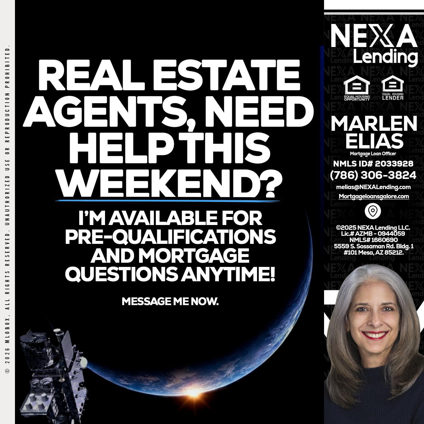 REAL ESTATE AGENTS - Marlen Elias -Mortgage Loan Officer