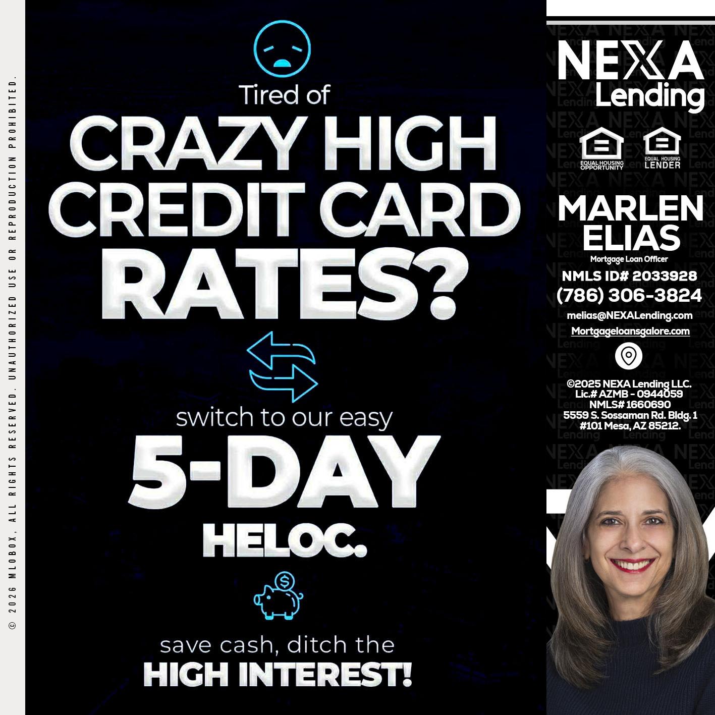 CRAZY HIGH - Marlen Elias -Mortgage Loan Officer