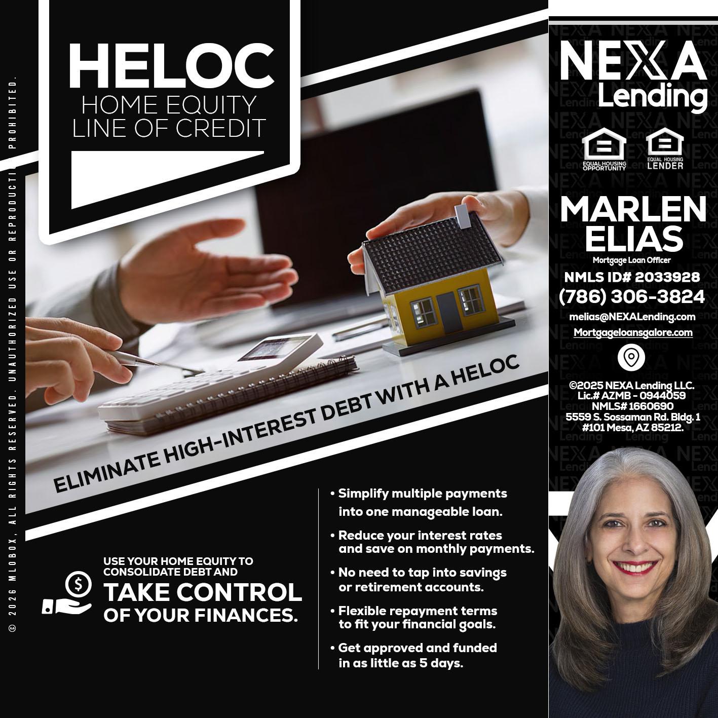 HELOC - Marlen Elias -Mortgage Loan Officer