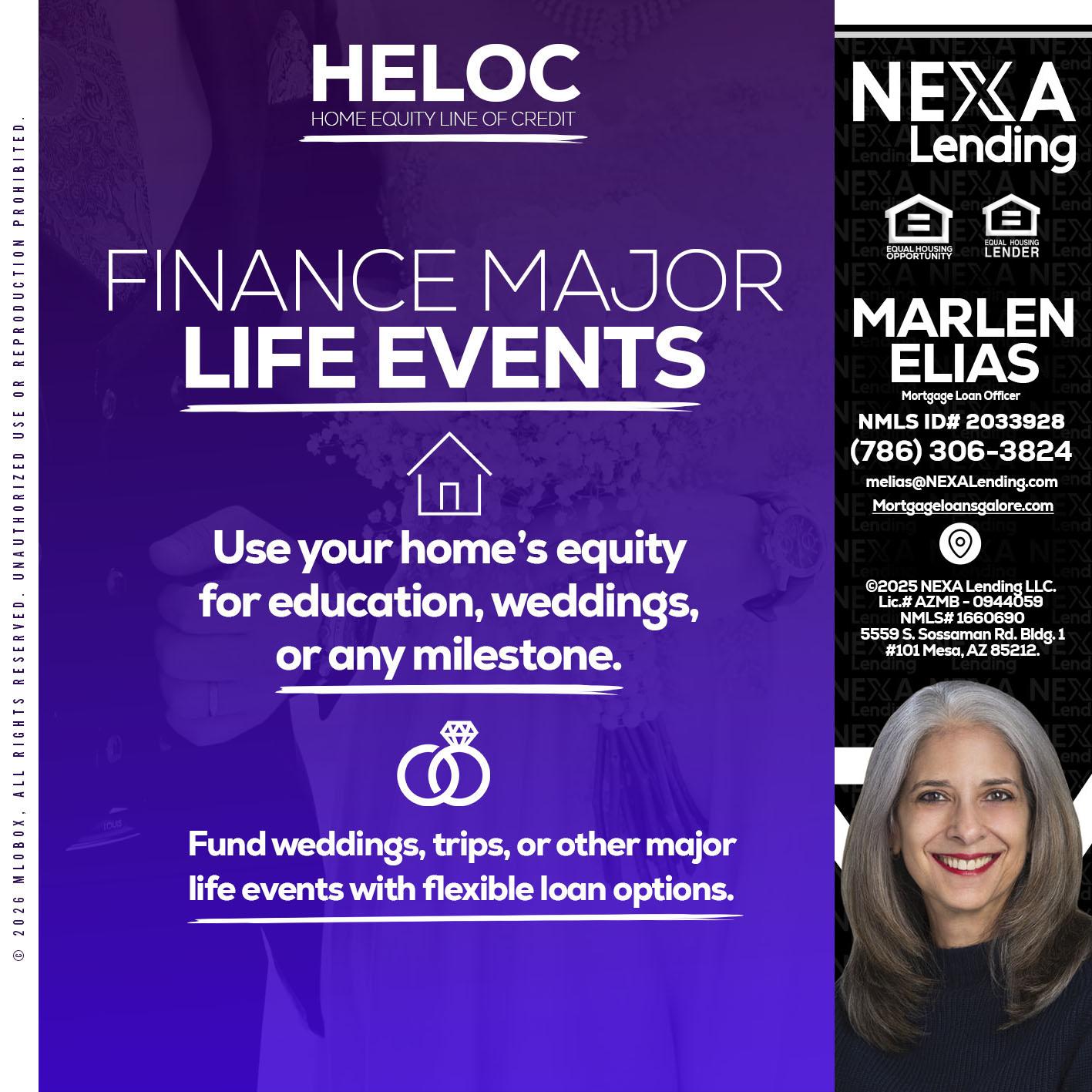 HELOC - Marlen Elias -Mortgage Loan Officer