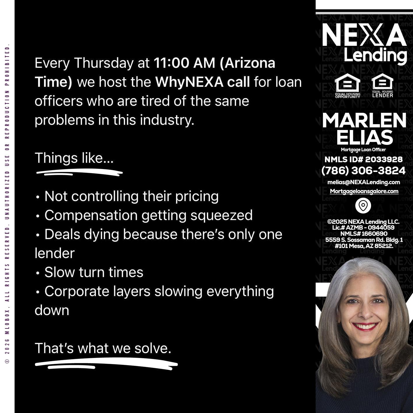 WHY NEXA - Marlen Elias -Mortgage Loan Officer