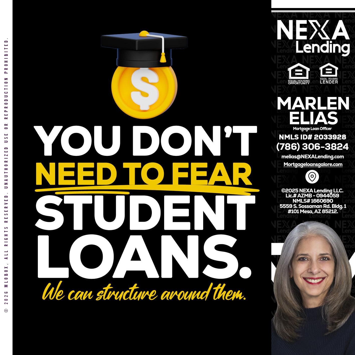 YOU DONT NEED - Marlen Elias -Mortgage Loan Officer