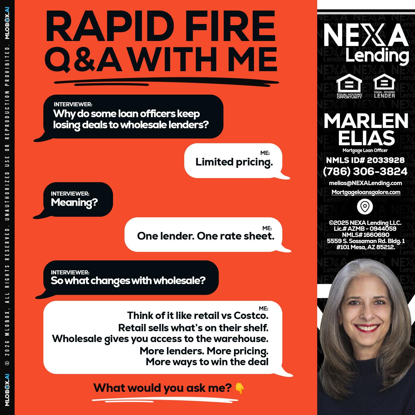 Q&A - Marlen Elias -Mortgage Loan Officer