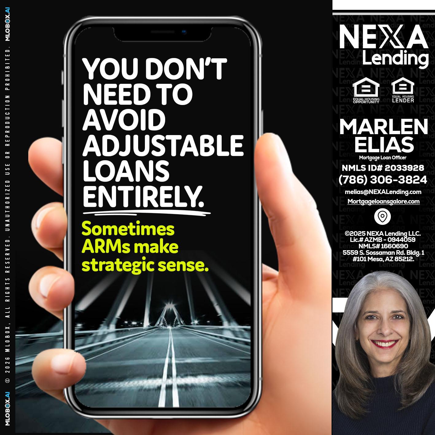 YOU DONT NEED - Marlen Elias -Mortgage Loan Officer