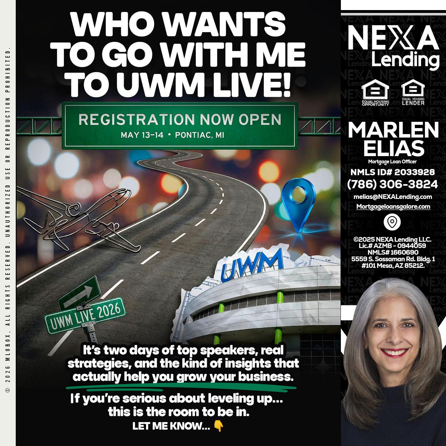 WHO WANTS - Marlen Elias -Mortgage Loan Officer