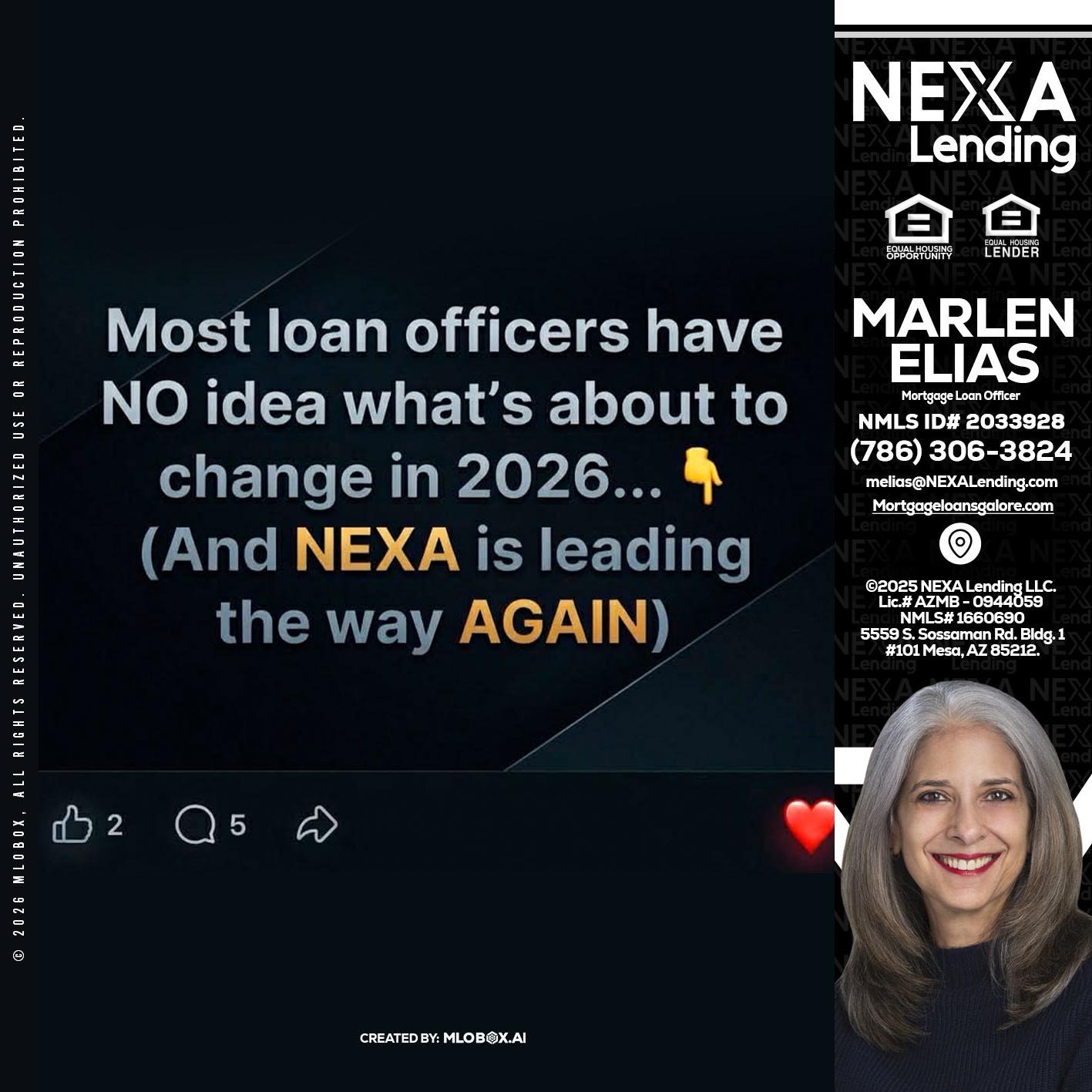 most loan officers - Marlen Elias -Mortgage Loan Officer