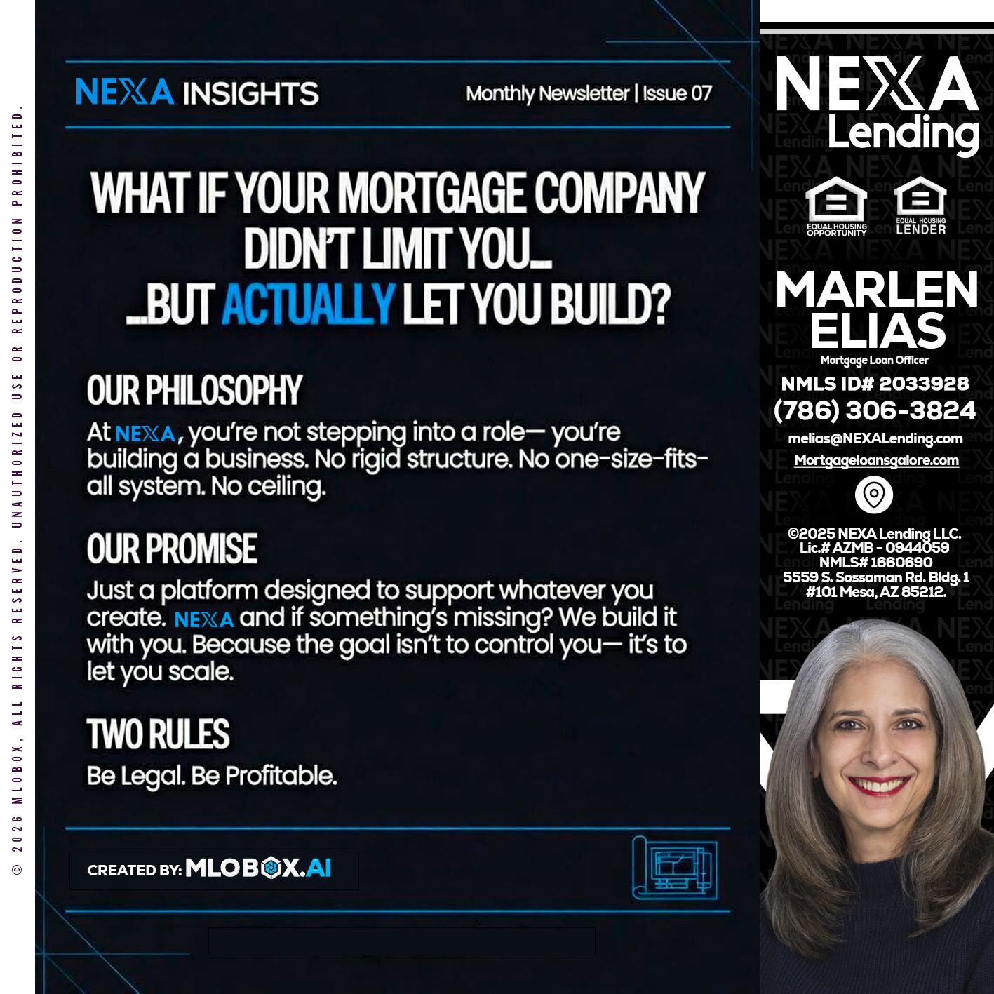 NEXA INSIGHTS - Marlen Elias -Mortgage Loan Officer