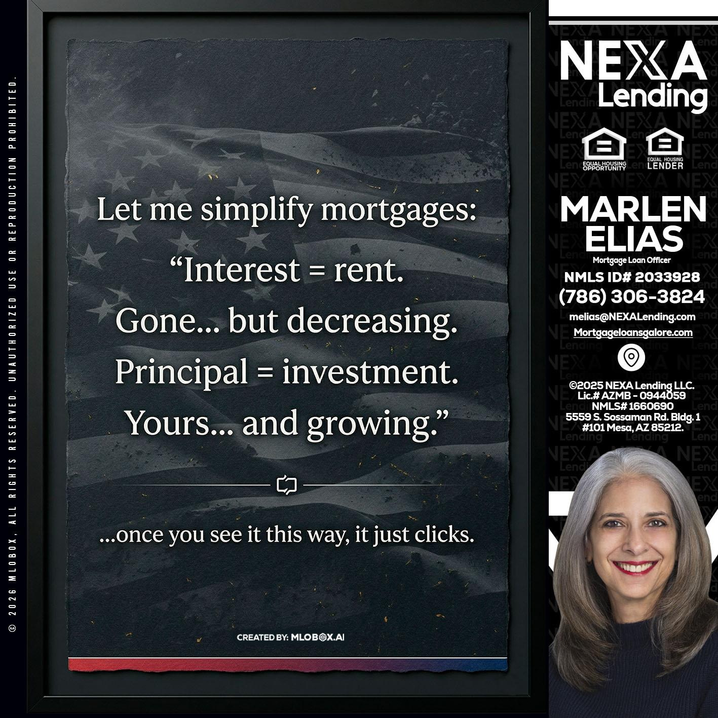 LET ME SIMPLIFY - Marlen Elias -Mortgage Loan Officer