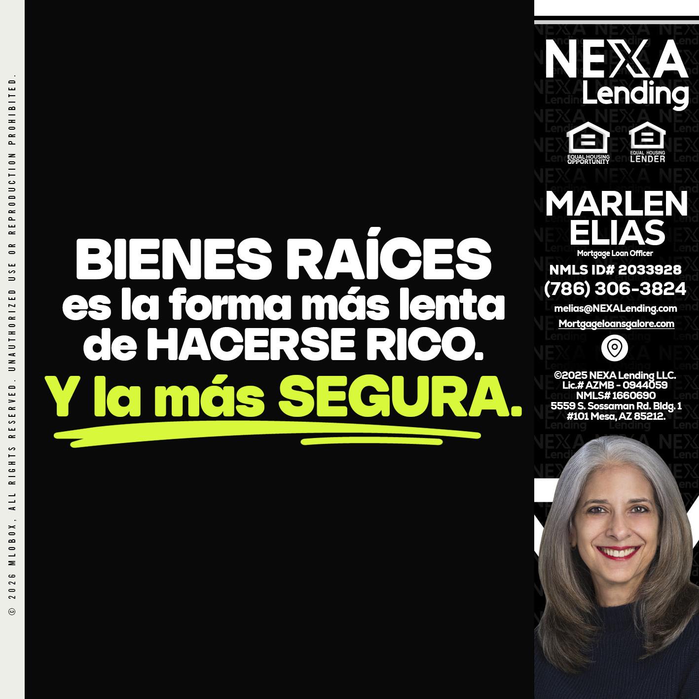 bienes raíces - Marlen Elias -Mortgage Loan Officer