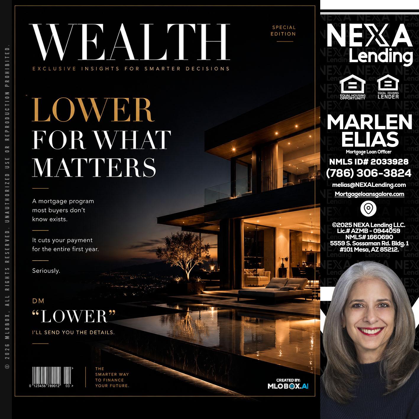 WEALTH - Marlen Elias -Mortgage Loan Officer