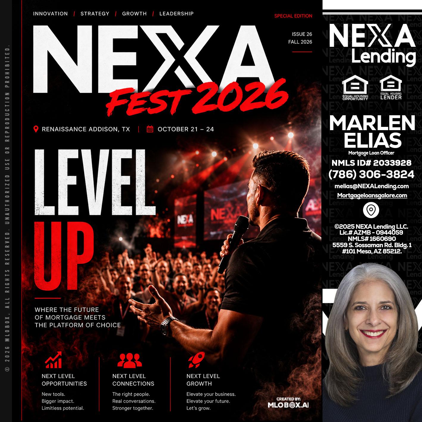 NEXA FEST 2026 - Marlen Elias -Mortgage Loan Officer
