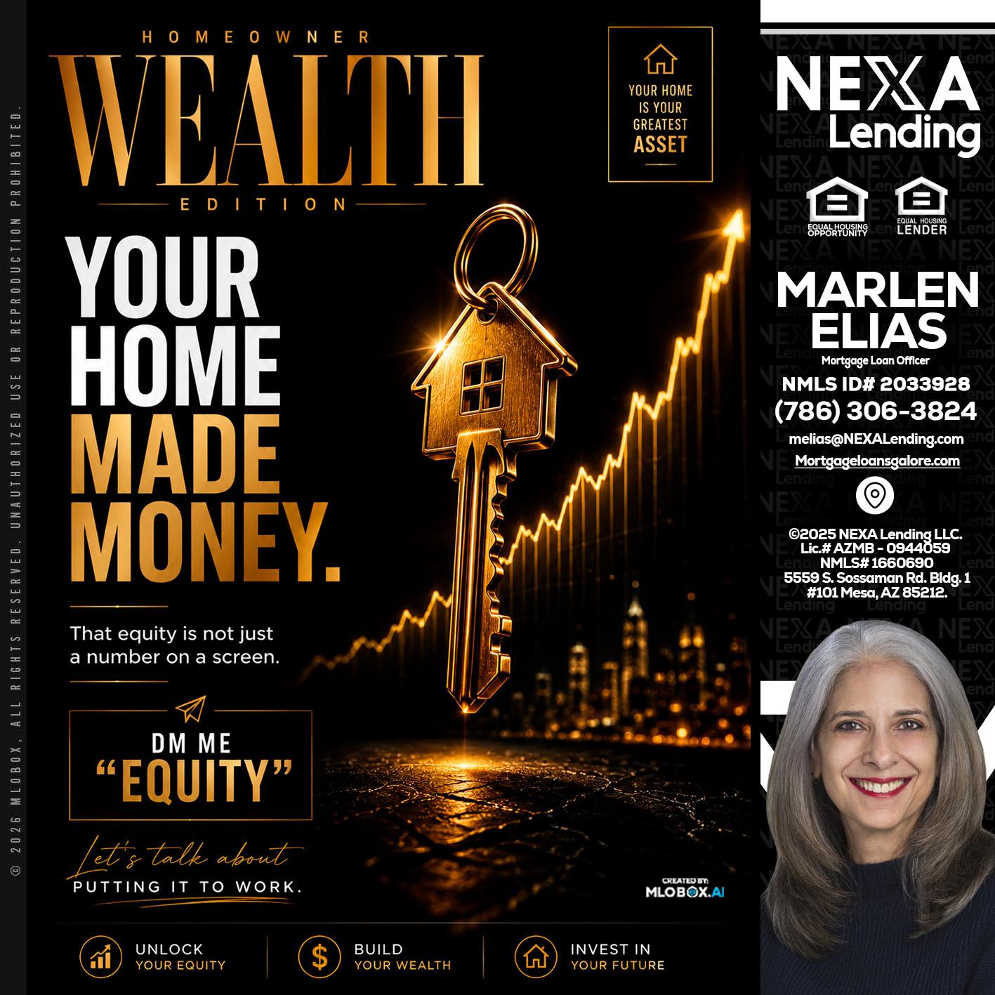 YOUR HOME MADE - Marlen Elias -Mortgage Loan Officer