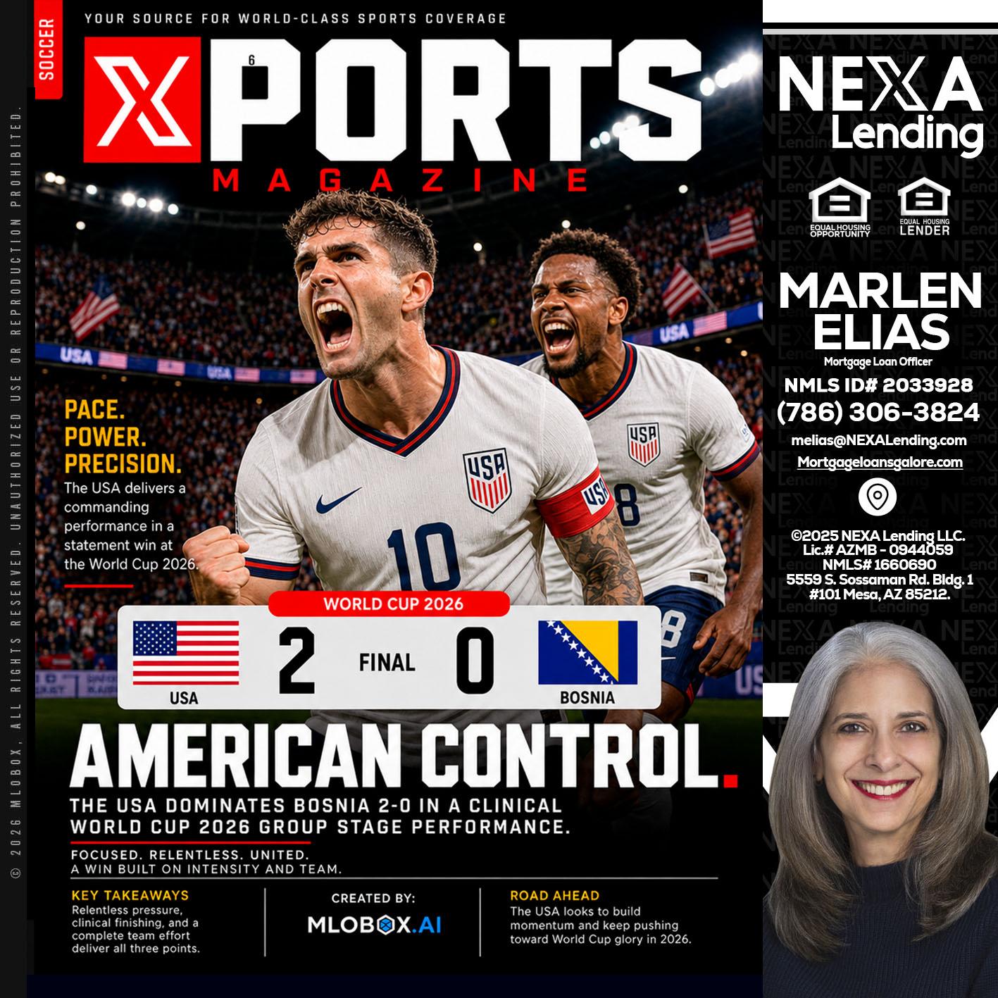 AMERICAN CONTROL - Marlen Elias -Mortgage Loan Officer