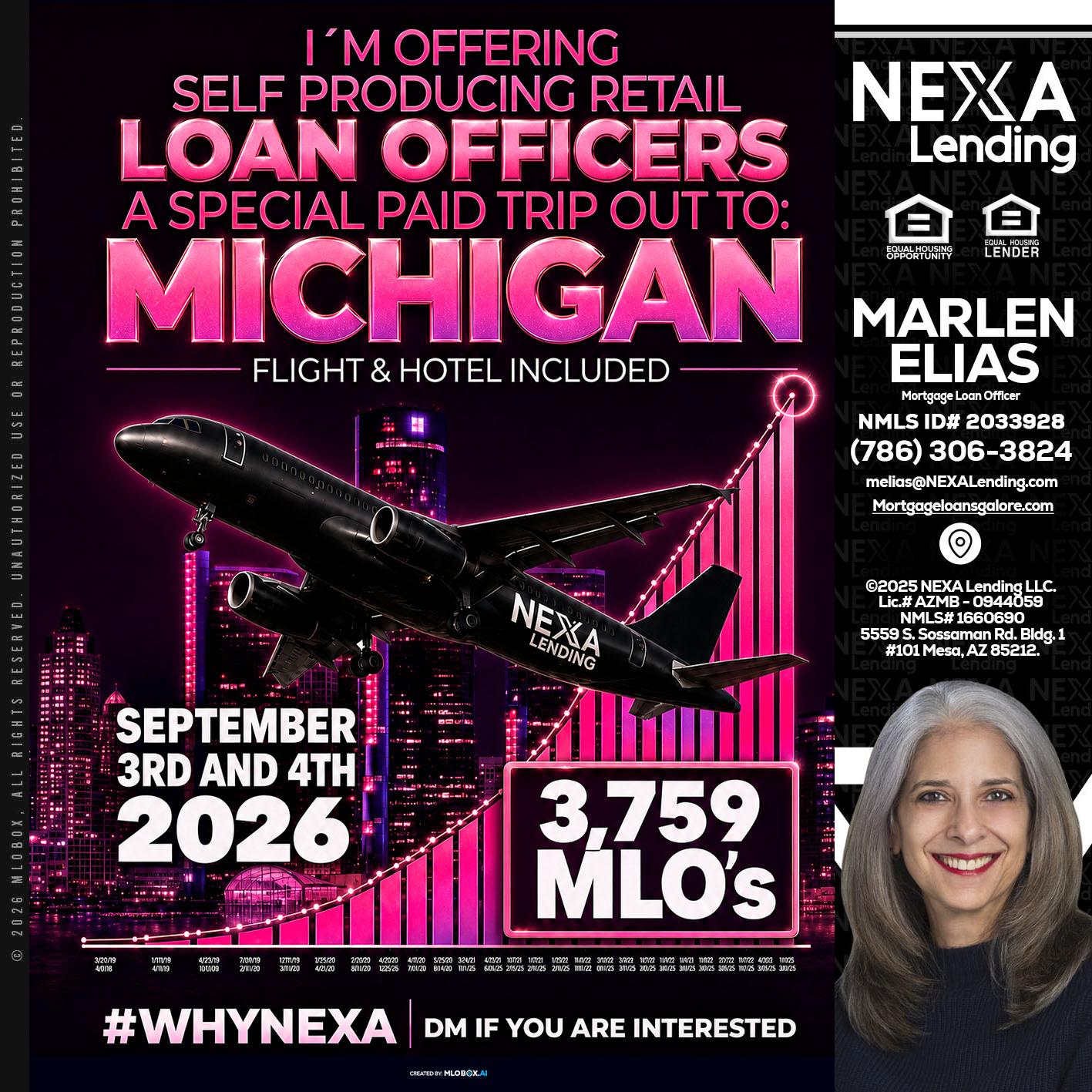 MICHIGAN TRIP - Marlen Elias -Mortgage Loan Officer