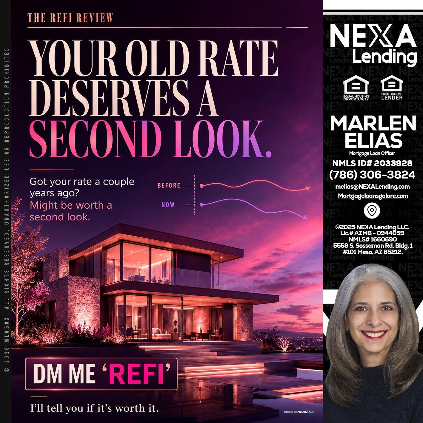 YOUR OLD - Marlen Elias -Mortgage Loan Officer