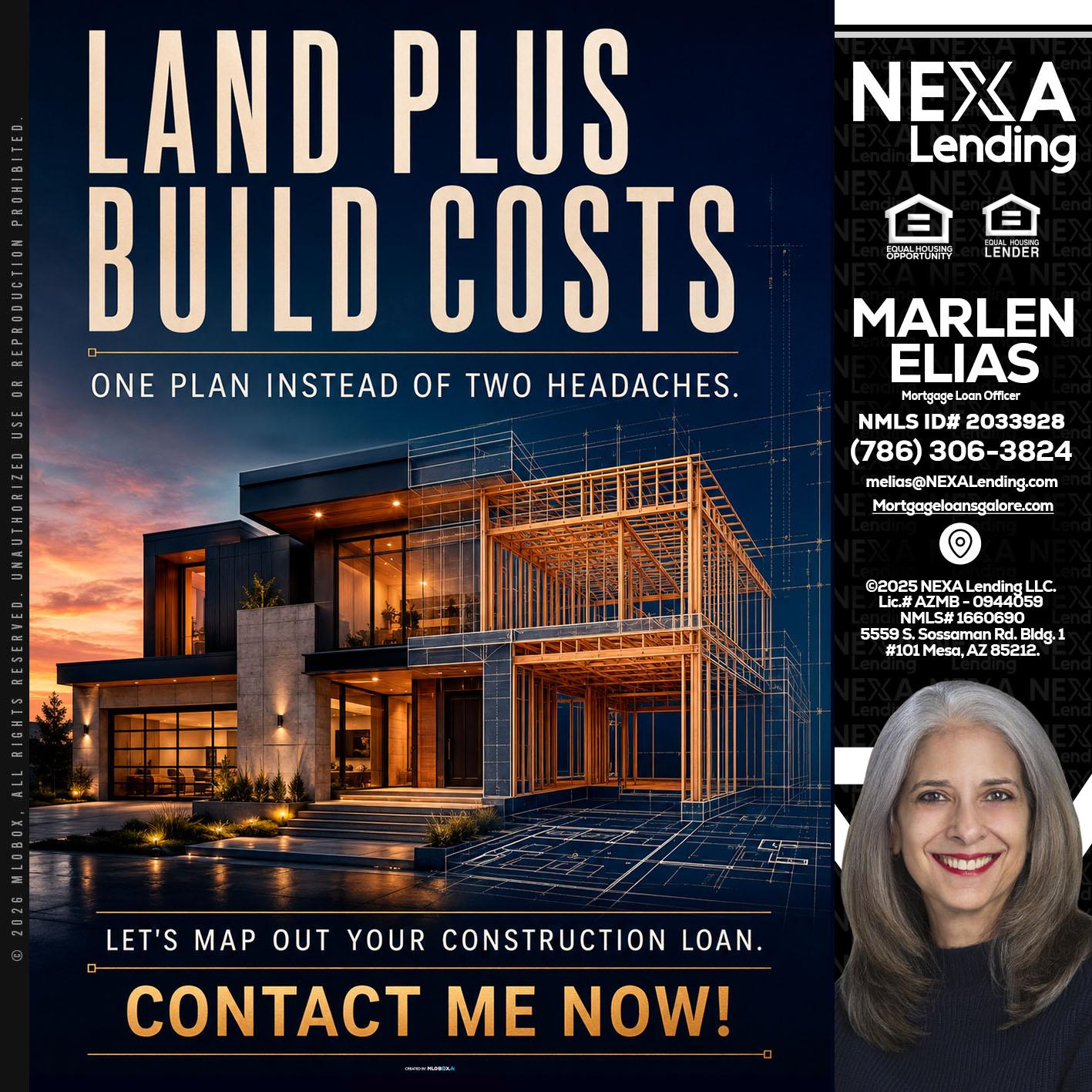 LAND PLUS - Marlen Elias -Mortgage Loan Officer
