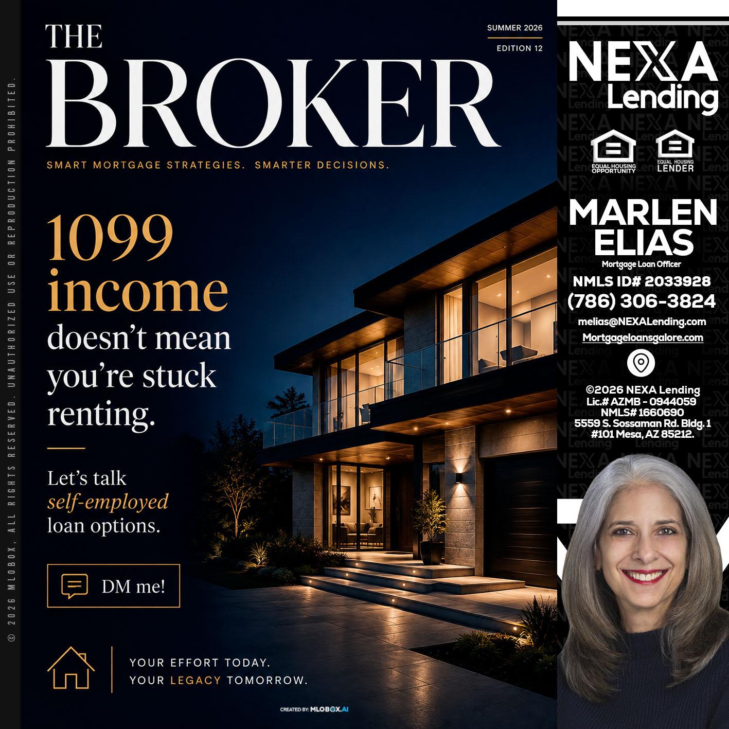 THE BROKER - Marlen Elias -Mortgage Loan Officer