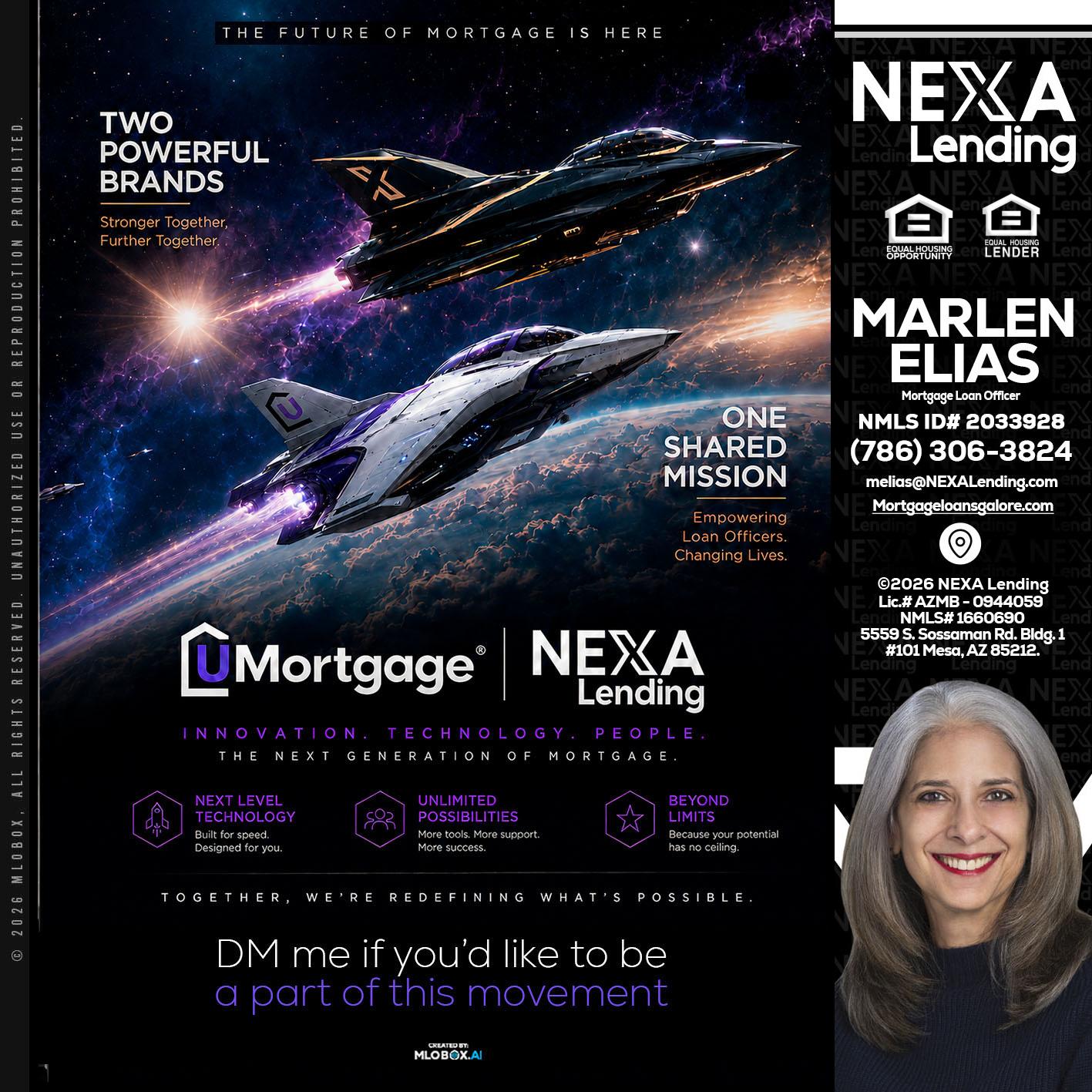 U Mortgage + NEXA lending - Marlen Elias -Mortgage Loan Officer