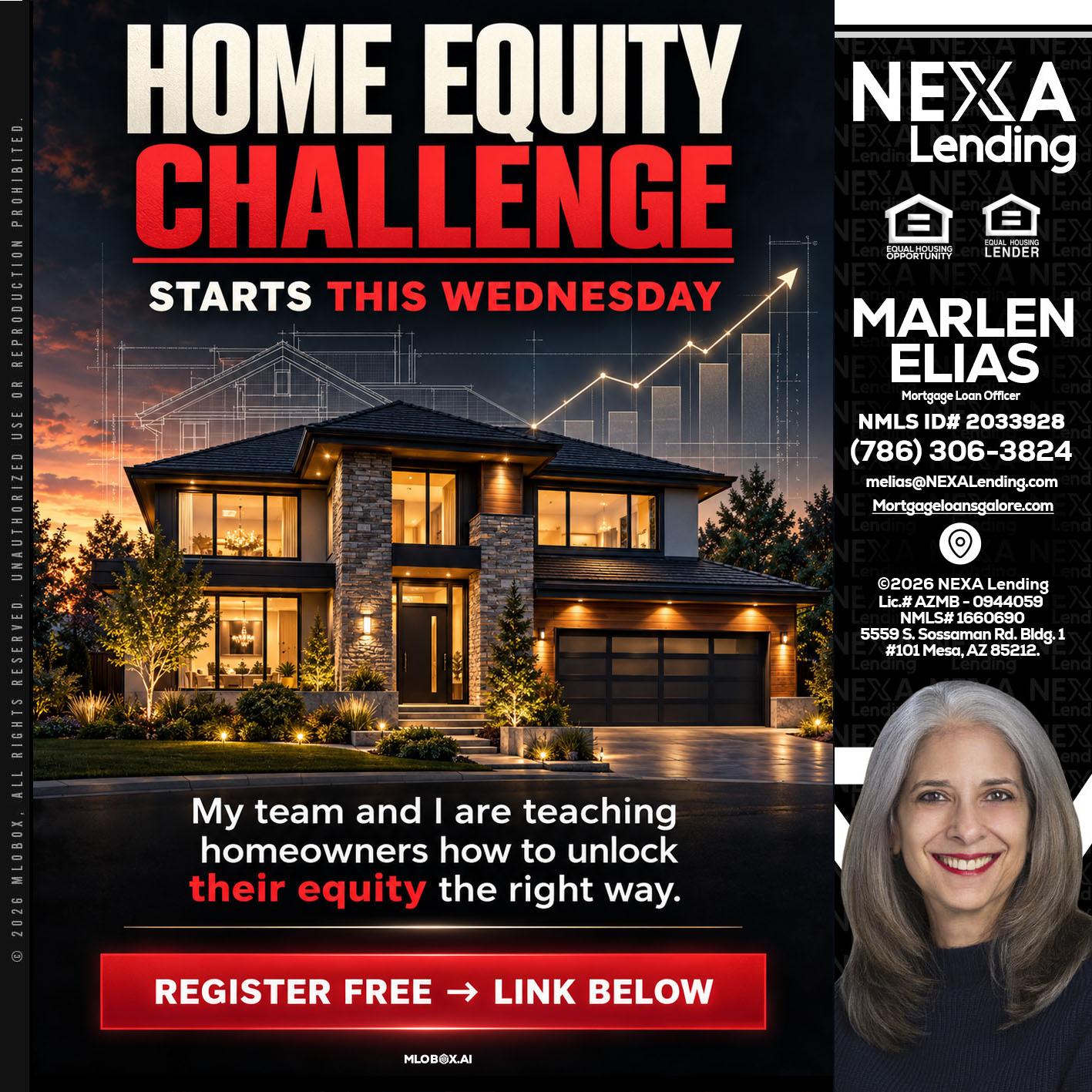HOME EQUITY - Marlen Elias -Mortgage Loan Officer