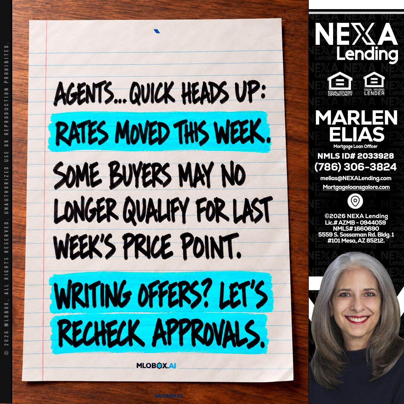 AGENTS - Marlen Elias -Mortgage Loan Officer