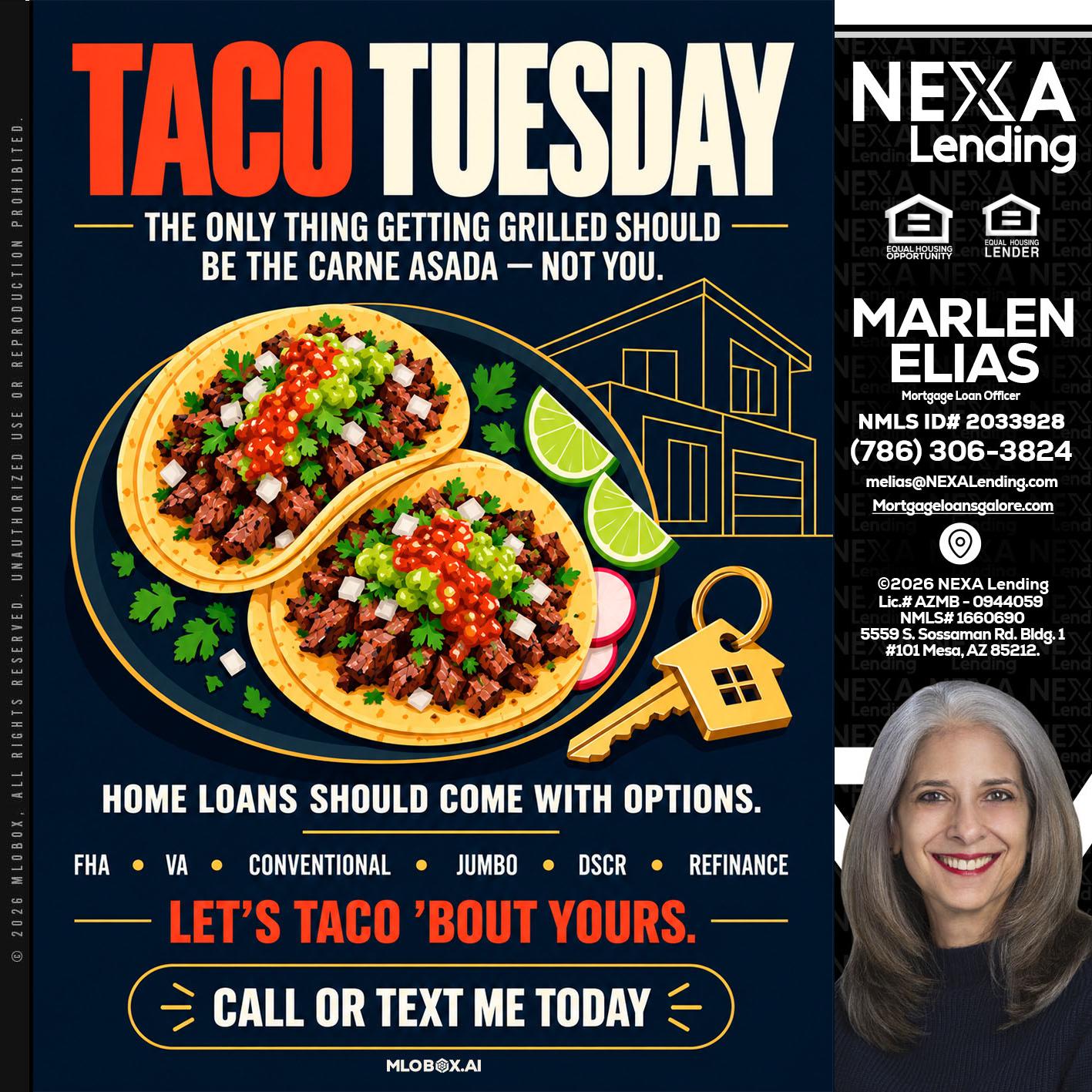 TACOS TUESDAY - Marlen Elias -Mortgage Loan Officer