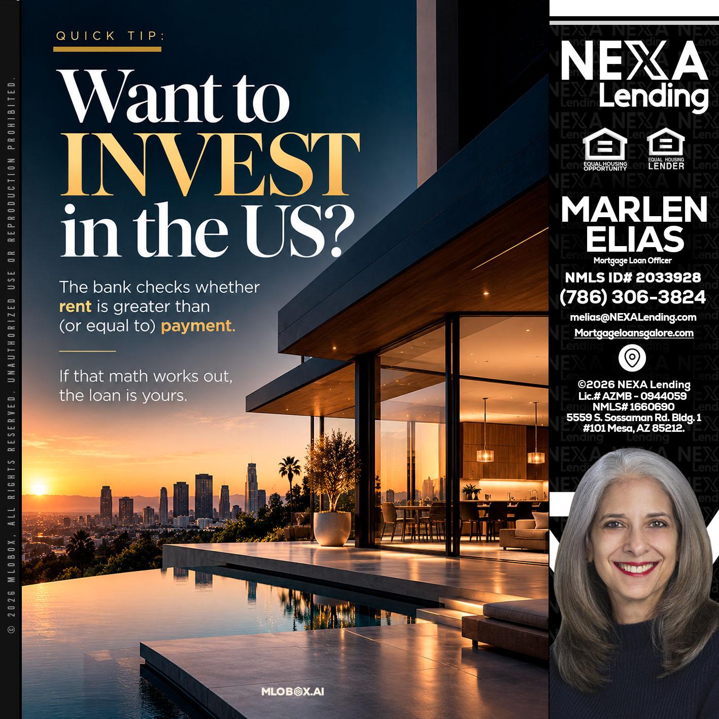 QUICK TIP - Marlen Elias -Mortgage Loan Officer