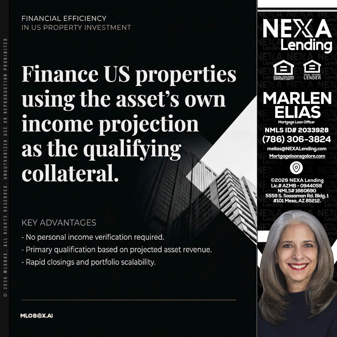 finance US - Marlen Elias -Mortgage Loan Officer