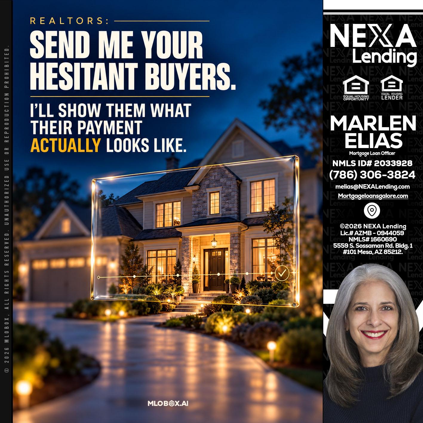 REALTOR - Marlen Elias -Mortgage Loan Officer